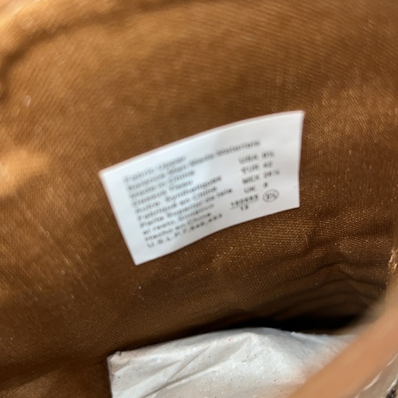 American Eagle Heeled Ankle Boots, Brown, Size 9.5 - Picture 9 of 11